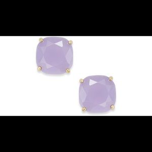 Kate Spade purple stone earrings